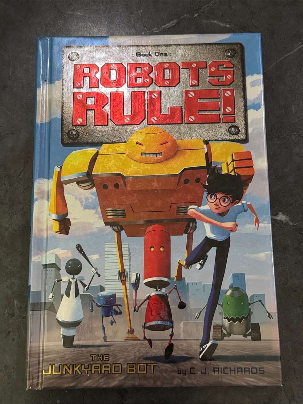 Robots Rule! The Junkyard Bot - Kids Book by C.J. Richards